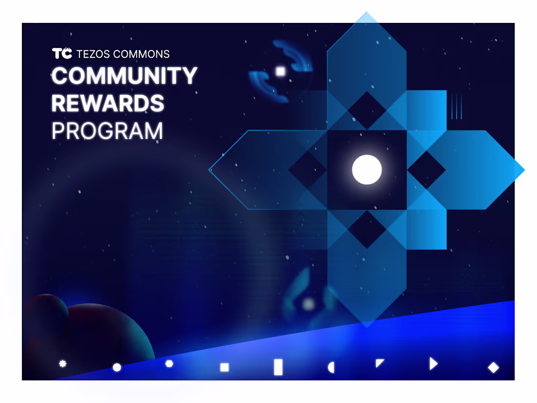 Cover image for Tezos Community Rewards NFT Design