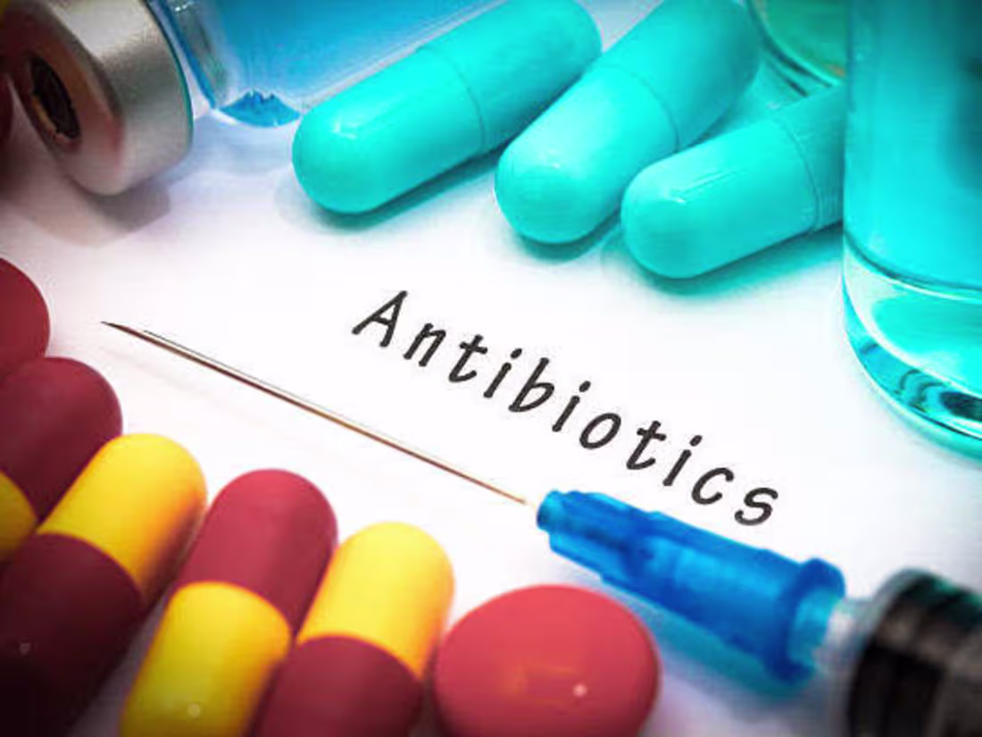 Cover image for Effects of antibiotics on human body 