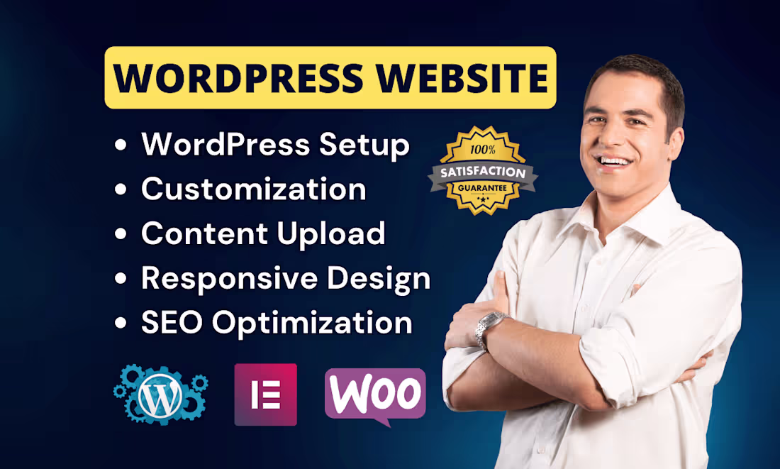 Cover image for Personal and Business Wordpress Website Design
