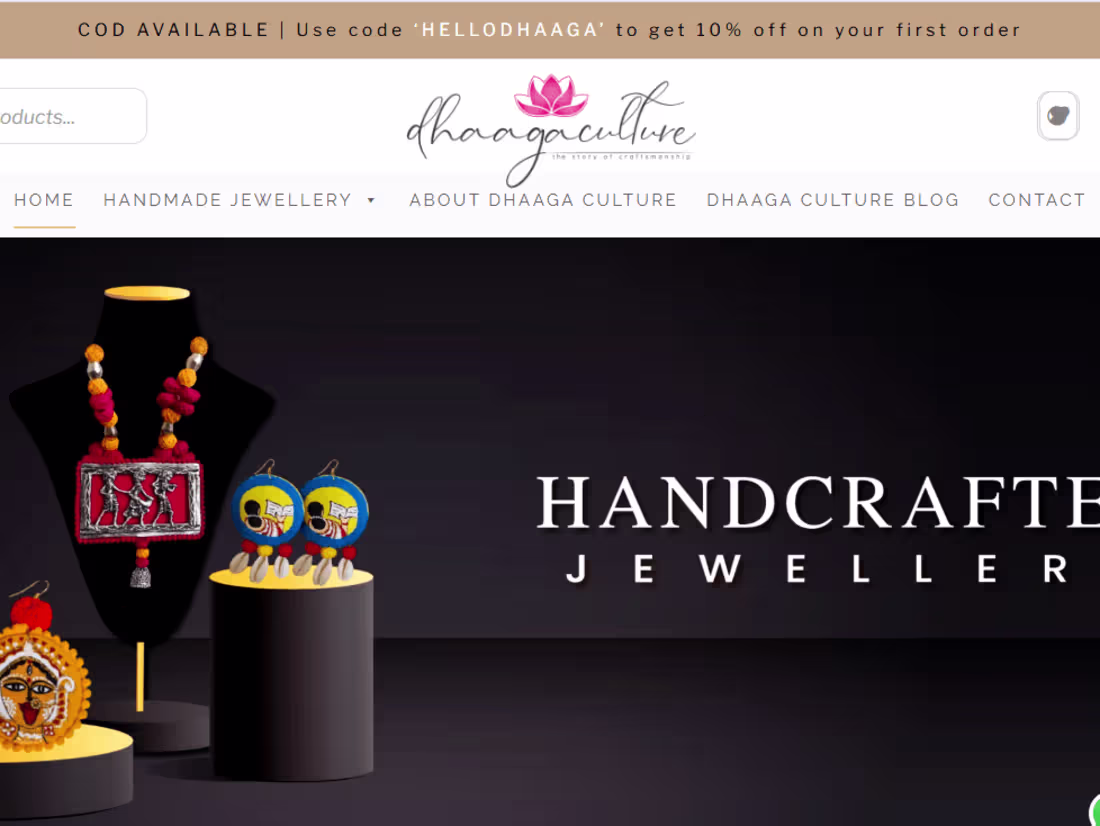 Cover image for Dhaagaculture Ecommerce Online Shop