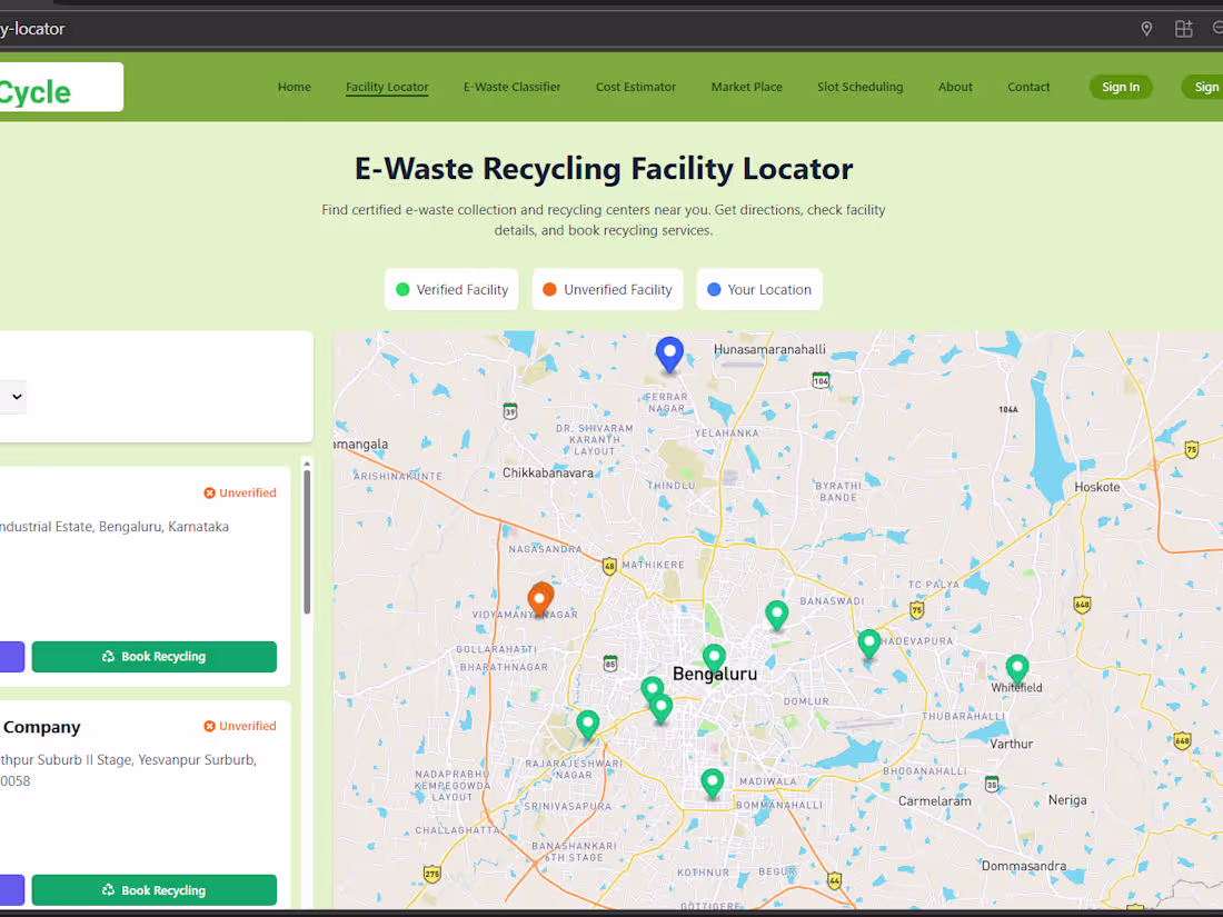 Cover image for AI-Powered E-Waste Management Platform: Sustainable Tech Sol...