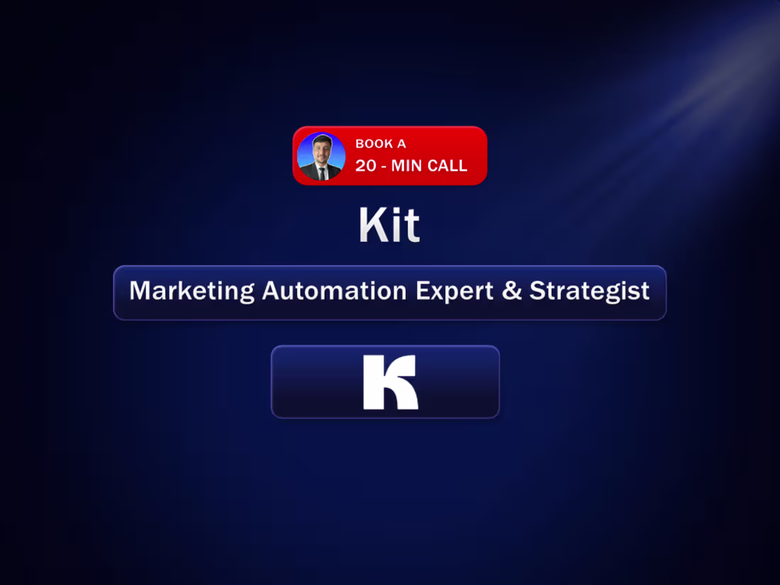 Cover image for Marketing Automation Expert & Strategist - Kit 