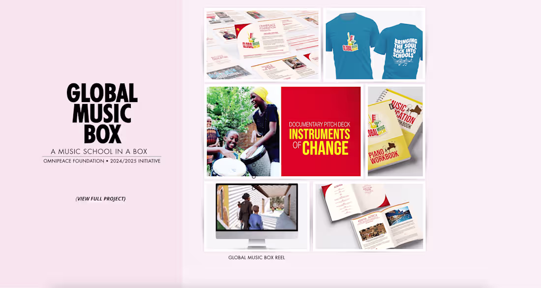 Cover image for GLOBAL MUSIC BOX - A MUSIC SCHOOL IN THE BOX - OPF
