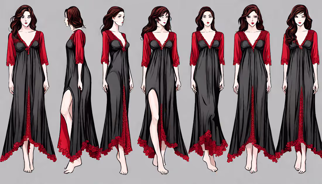 Cover image for Fashionable night wears on Behance