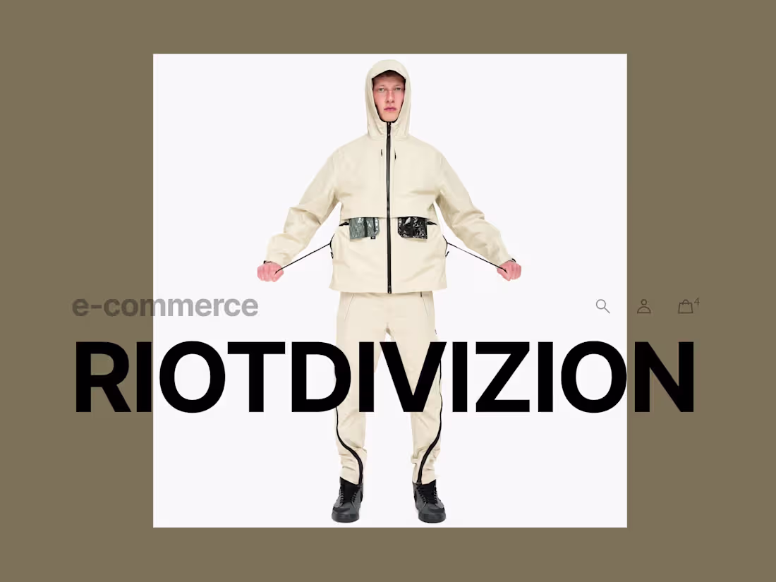 Cover image for Riotdivizion — Web Redesign & Visual Identity