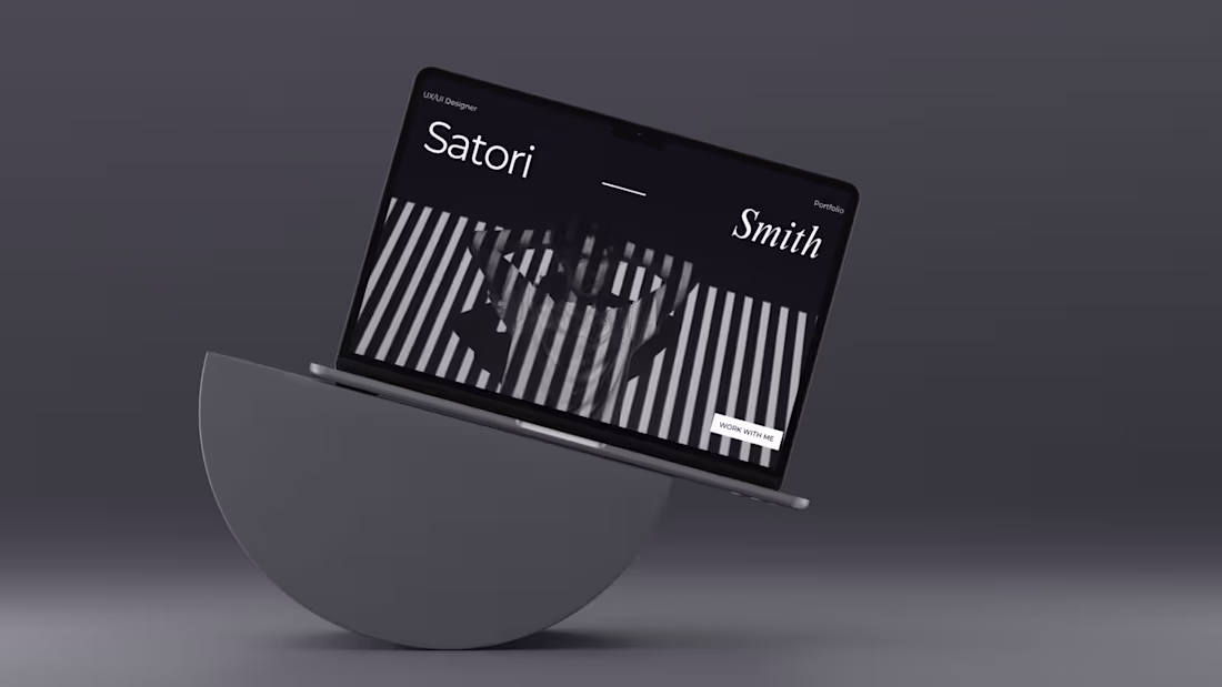 Cover image for Minimalist, bold website design. 