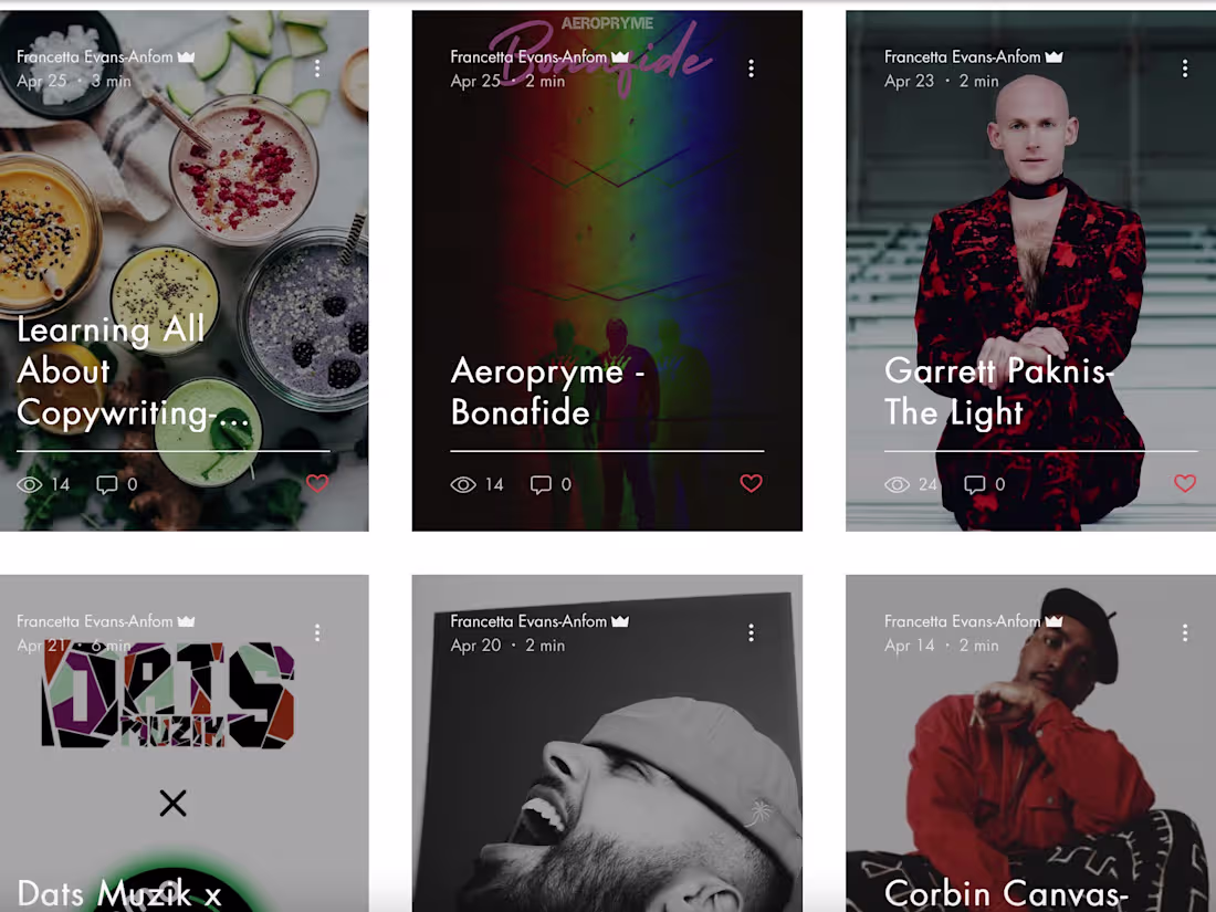 Cover image for Blog Posts