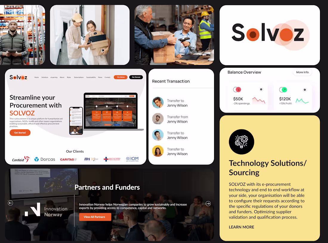 Cover image for Tech Consultation Website & WordPress Development for Solvoz