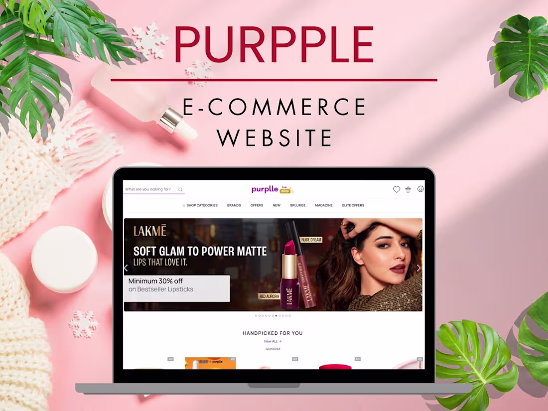 Cover image for Purpple | E-Commerce Website