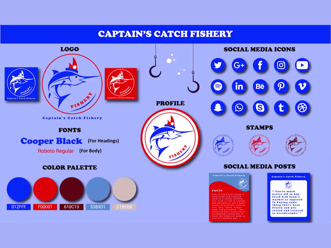 Cover image for "Brand Enhancement Project for Captain's Catch Fishery"