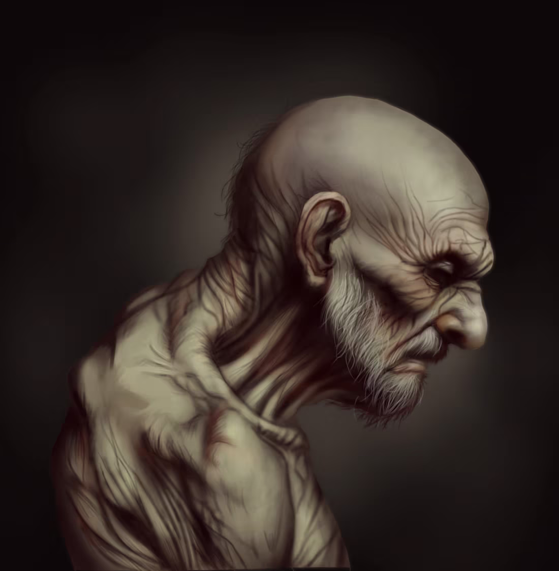 Cover image for Portraits in the Dark