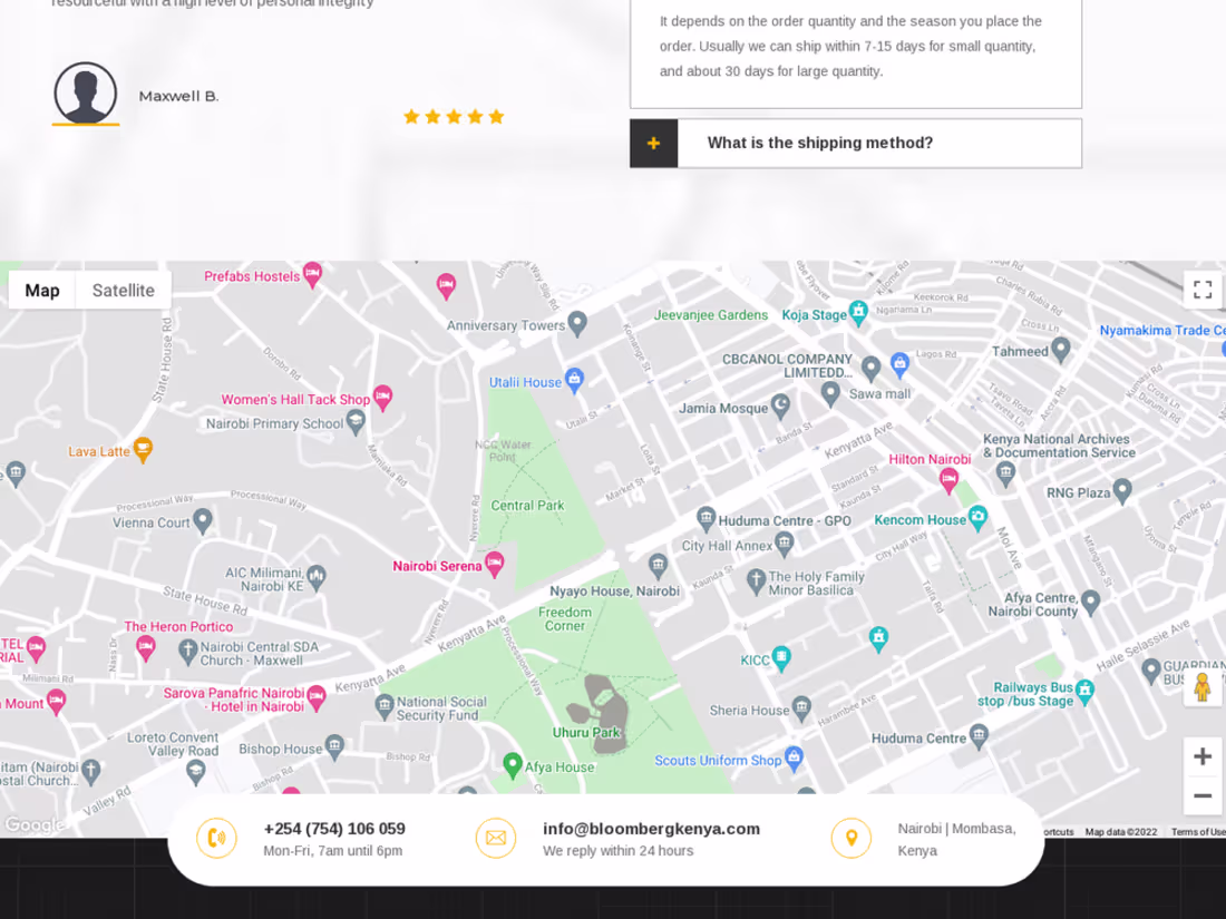 Cover image for Agency Startup website, with admin