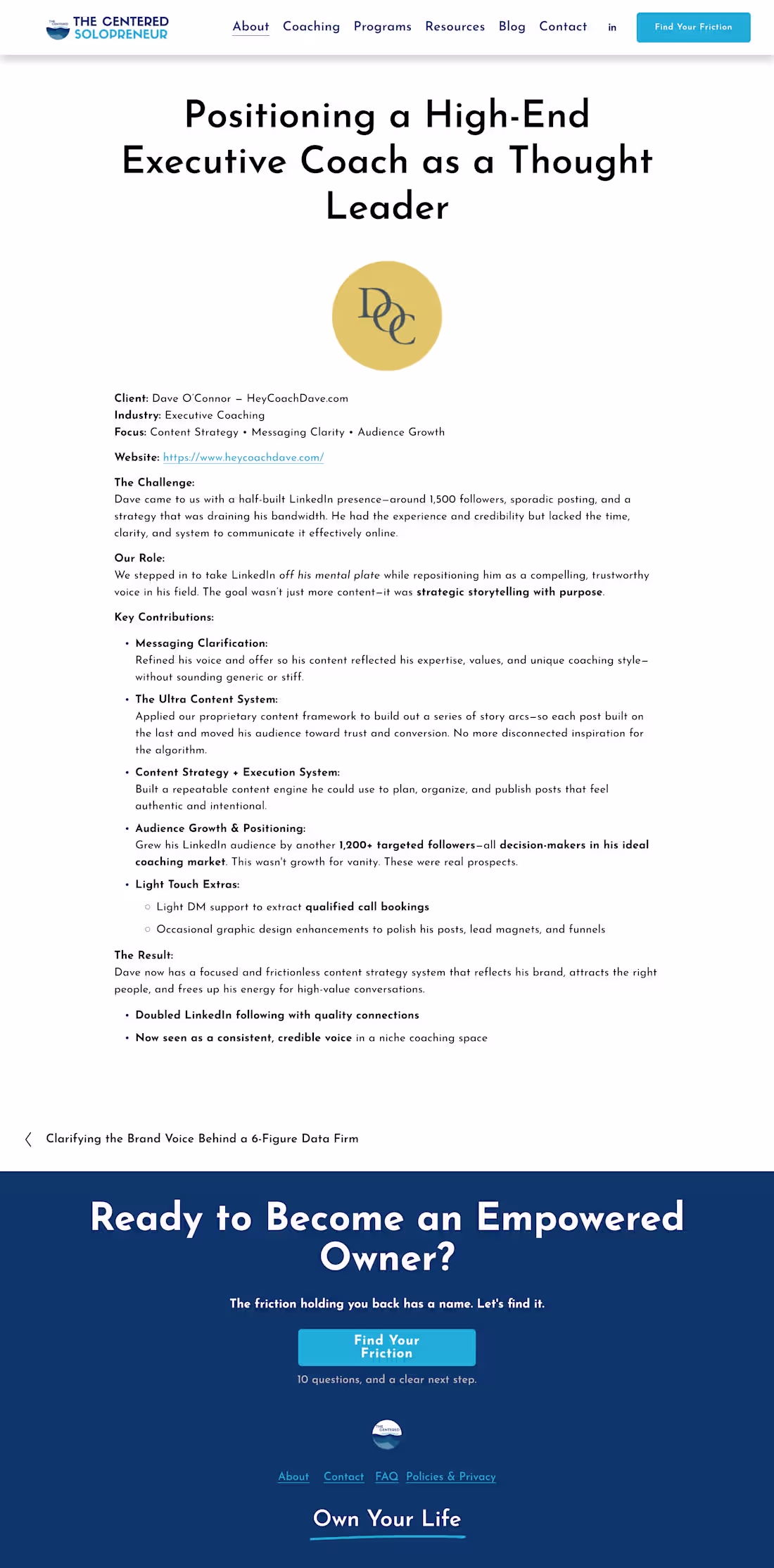 Cover image for I helped develop a Linkedin thought leadership strategy for ...