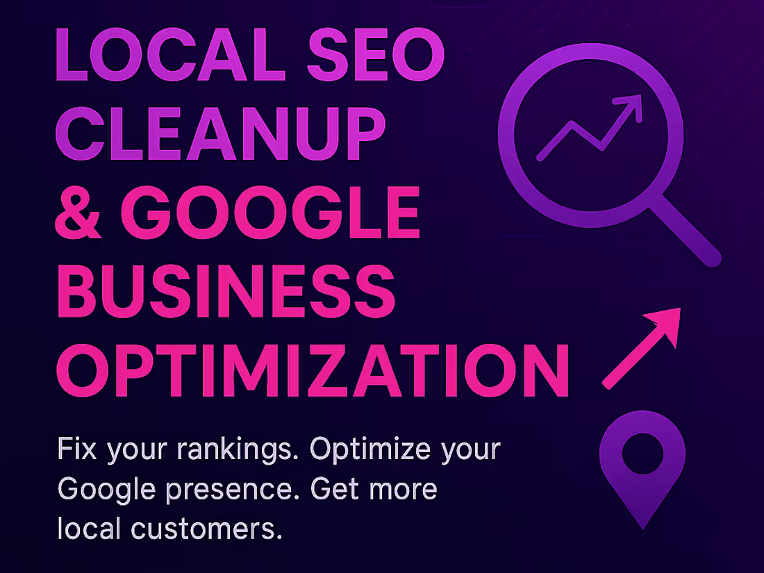 Cover image for Local SEO + Google Business Optimization