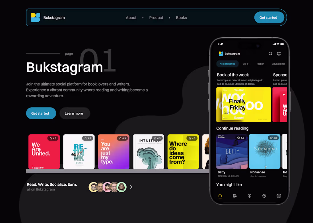 Cover image for Bukstagram