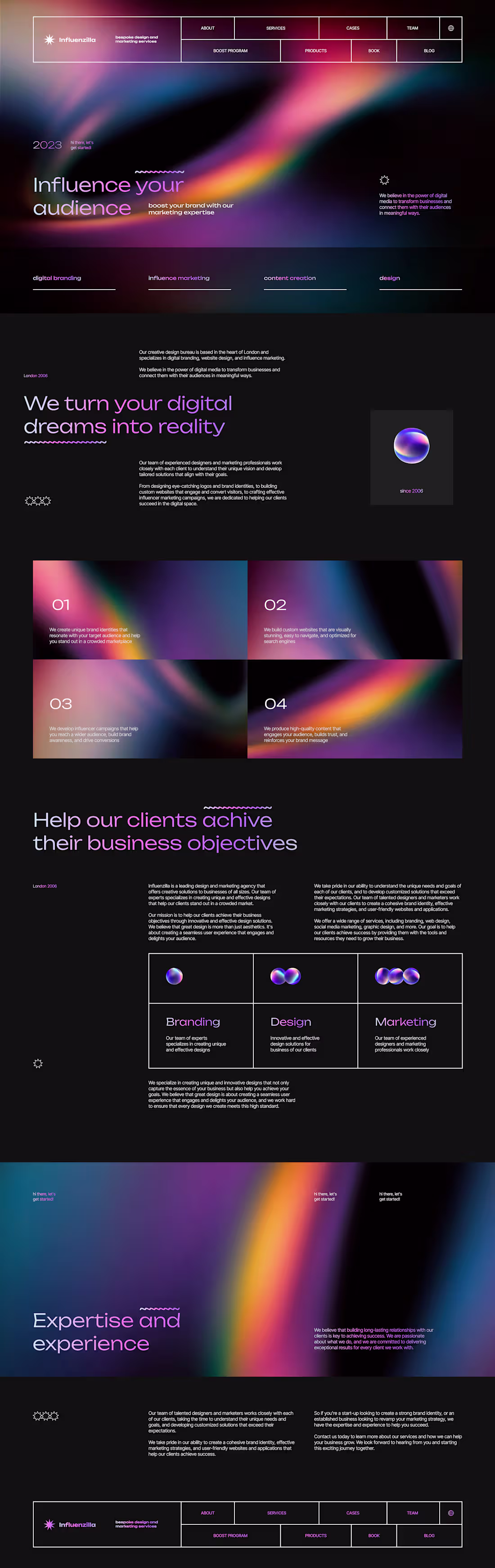 Cover image for Creative Agency Web Design