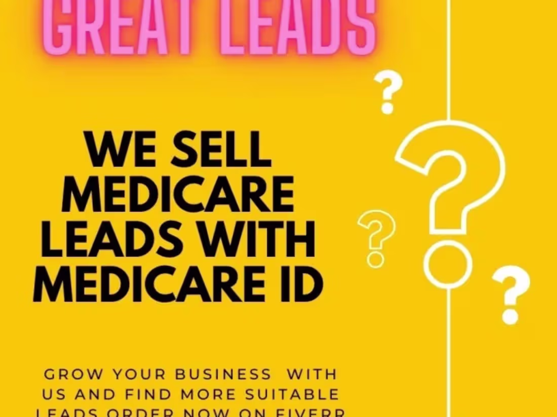 Cover image for Medicare Leads with medicare ID 