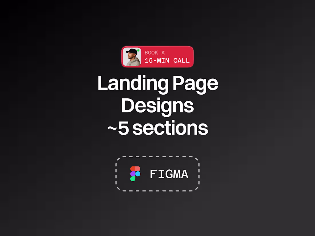 Cover image for Landing Page Design