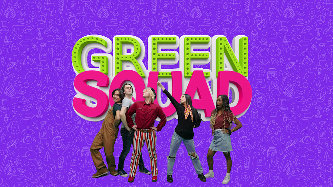 Cover image for Green Squad TV Show Art Direction on Behance