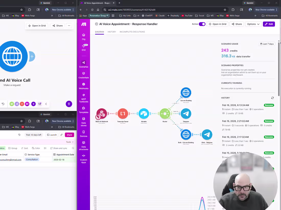 Cover image for Automated appointment confirmation system that
