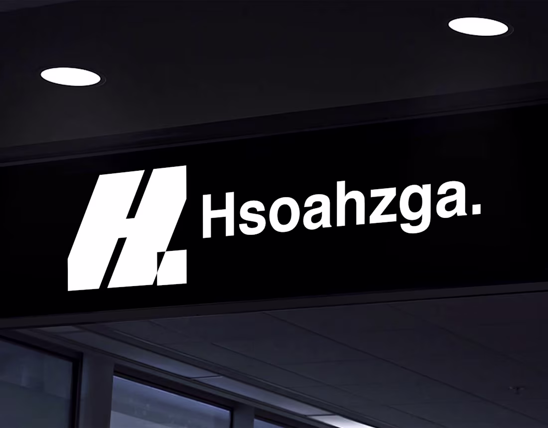 Cover image for Hsoahzga: Brand Identity