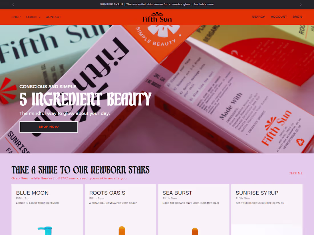 Cover image for Fifth Sun