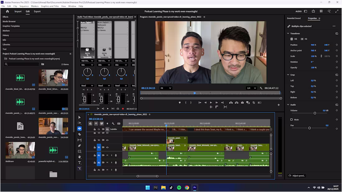 Cover image for YouTube & Short-Form Video Editor