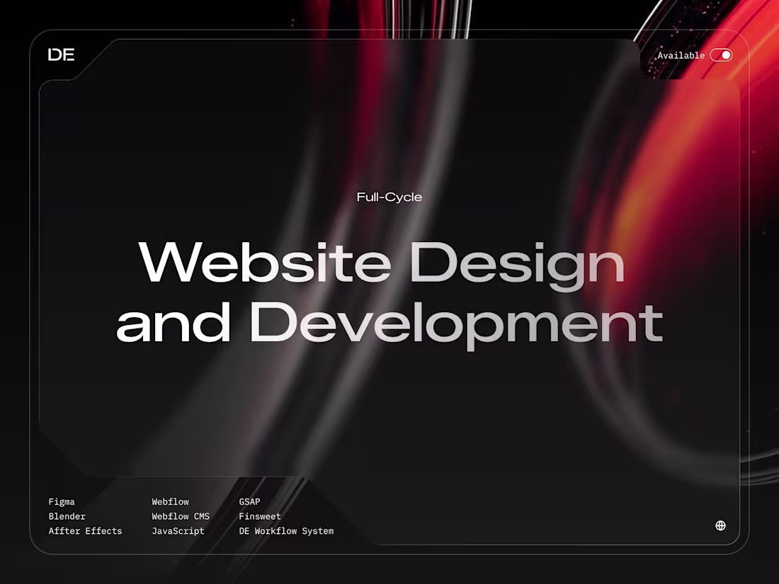 Cover image for Website Design  and Development