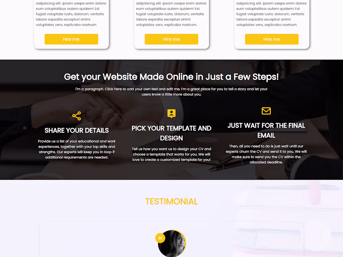 Cover image for Design Business Website