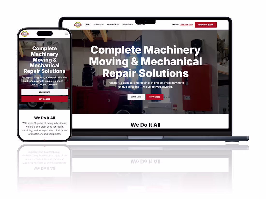 Cover image for All Enterprises Multi-CMS Website