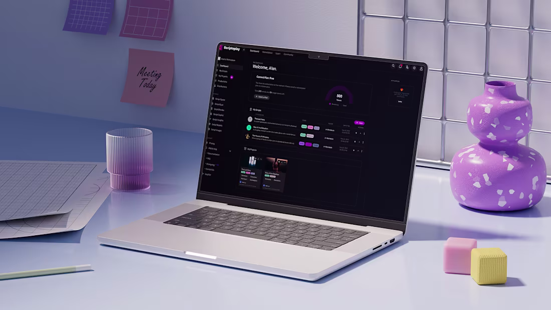 Cover image for Scriptoplay - AI Scriptwriting Tool