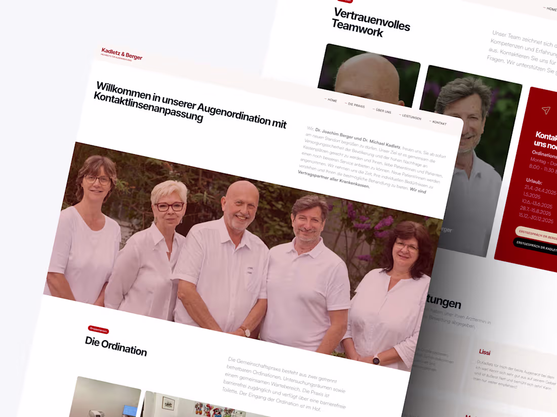 Cover image for Dr. Kadletz & Berger -