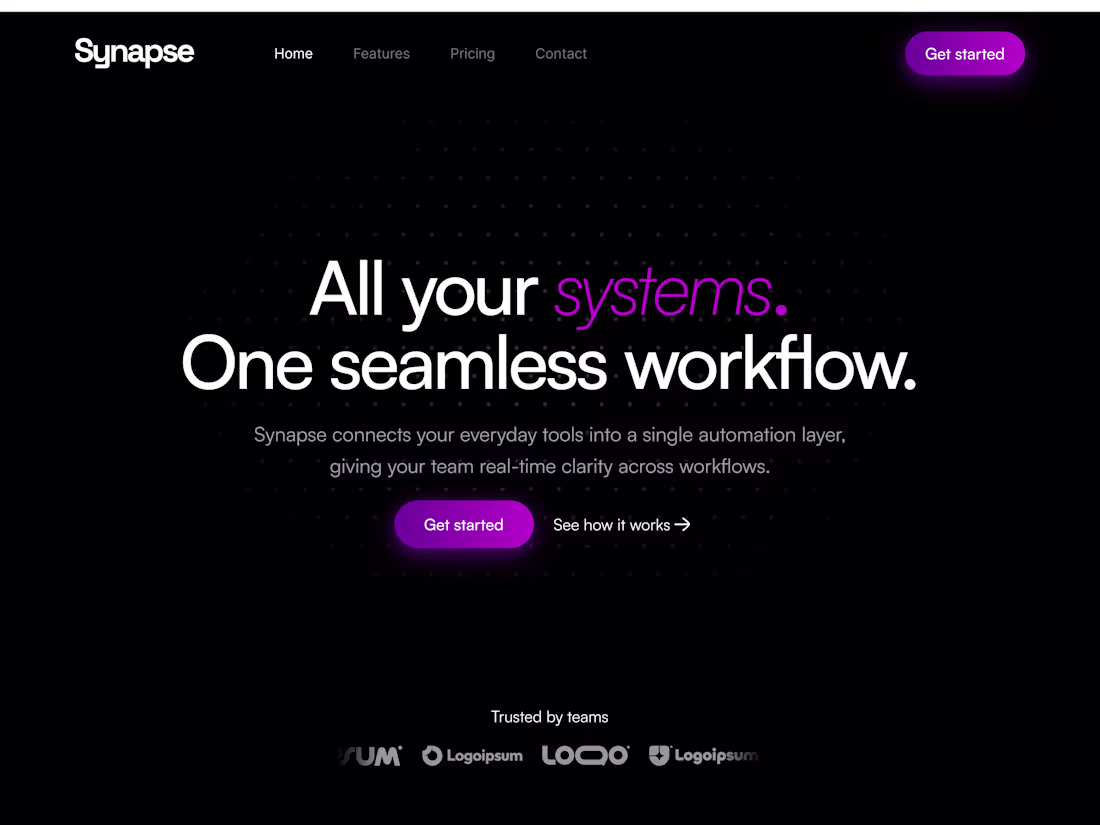 Cover image for Synapse Website Design and Development
