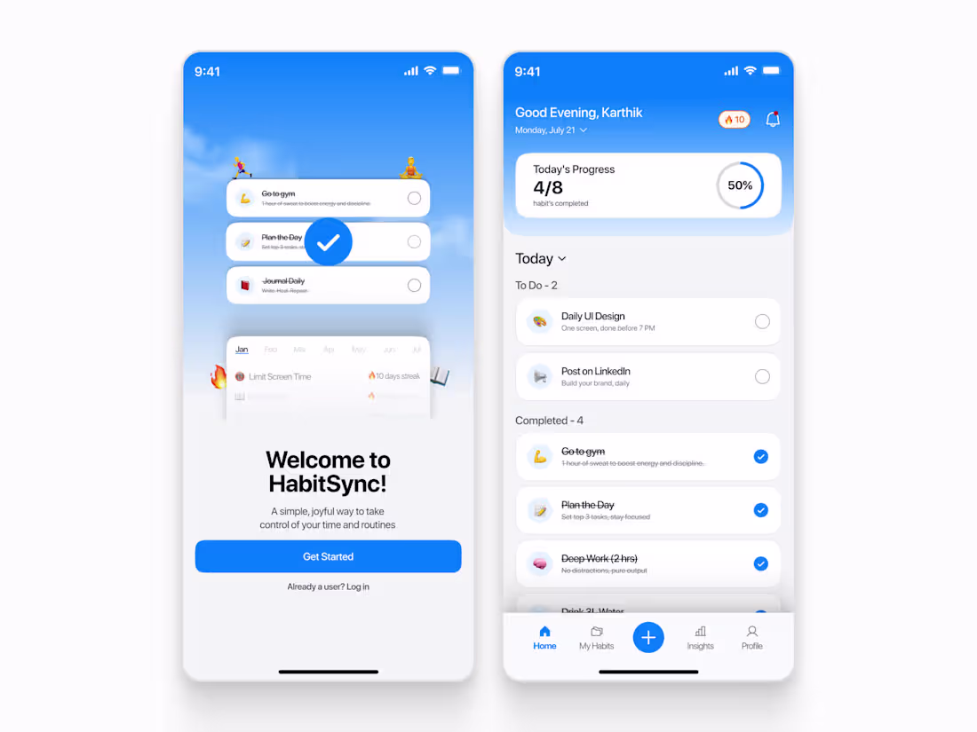 Cover image for Habit Tracker App