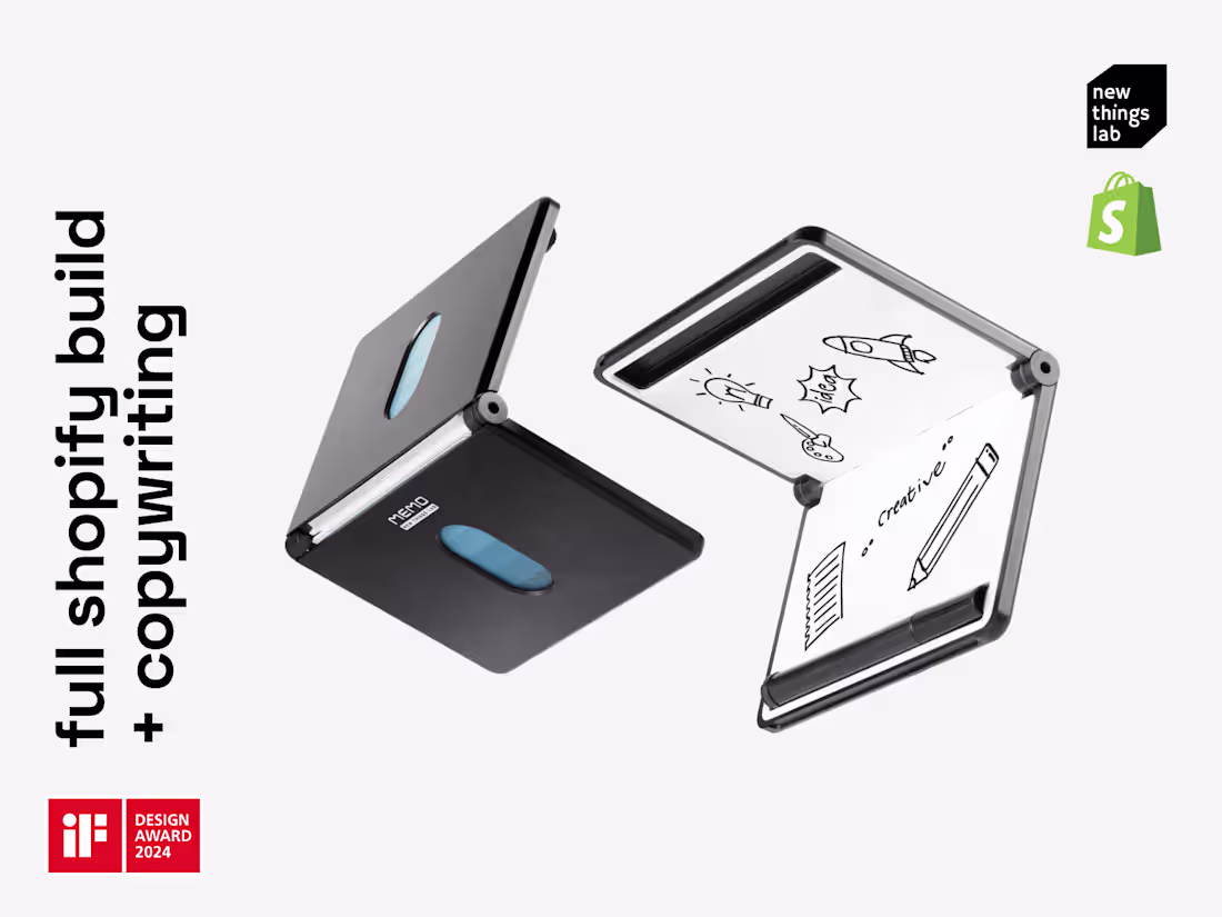 Cover image for Complete Shopify store build + copywriting