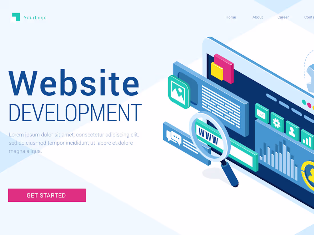 Cover image for Website Design and Development in webflow, squarespace,framer