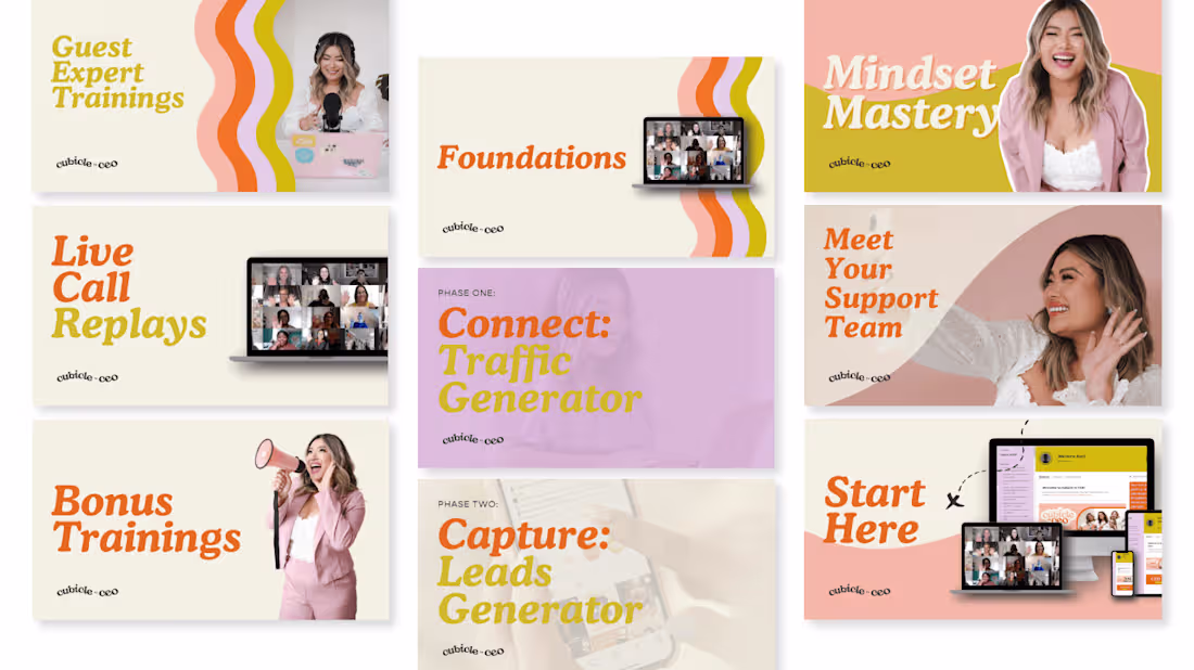 Cover image for Kajabi Makeover for Ellen Yin