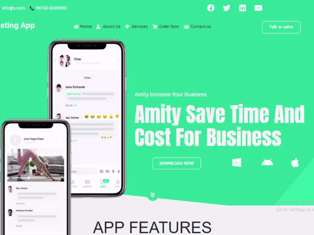 Cover image for High-Converting Landing Page for a Mobile App Download Campaign 