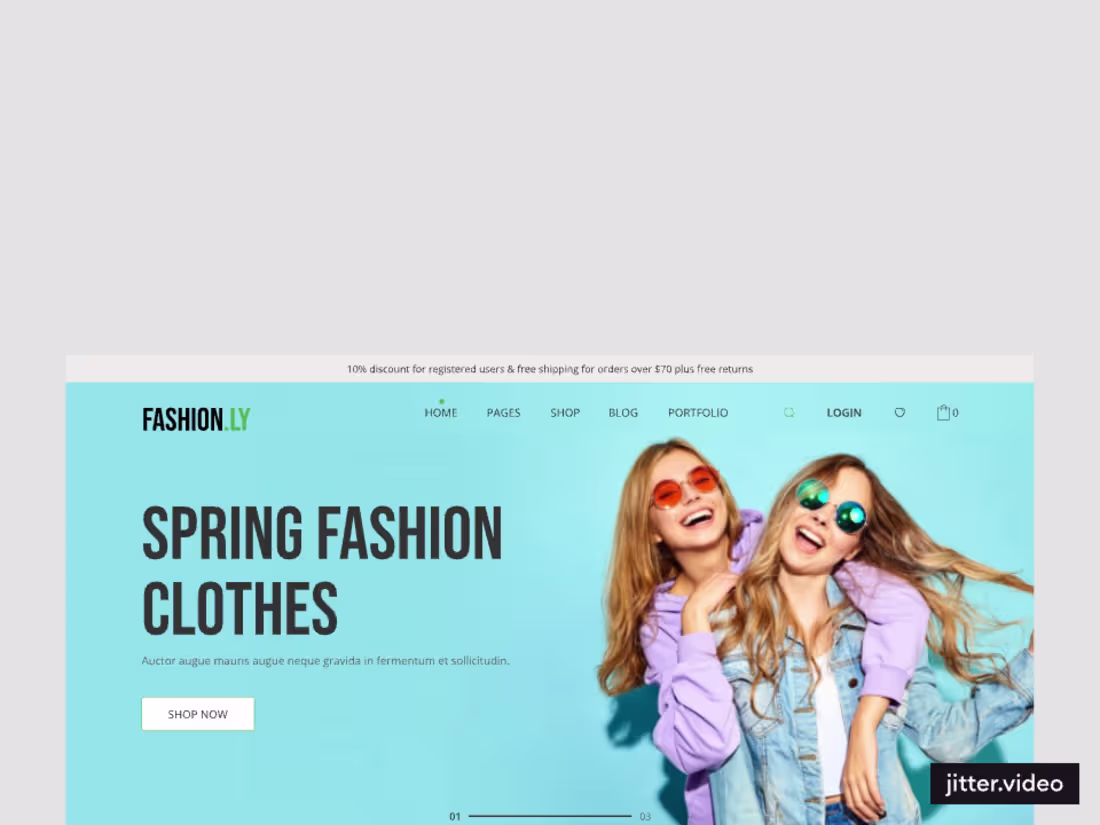 Cover image for E-Commerce Landing Page