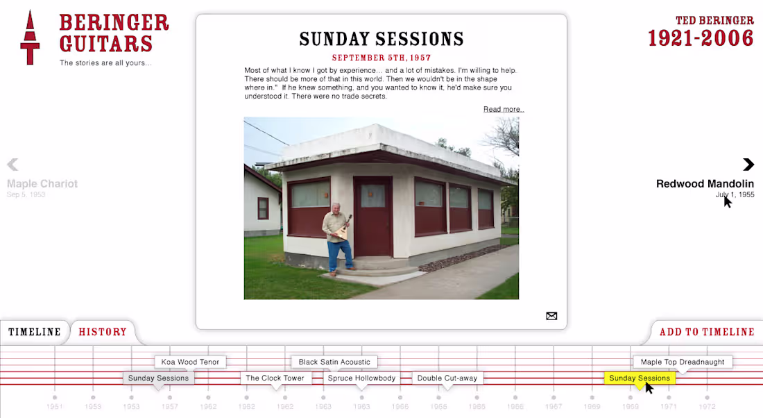 Cover image for Beringer Community Guitar Museum