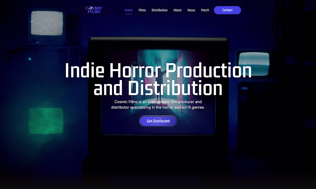 Cover image for Cosmic Films