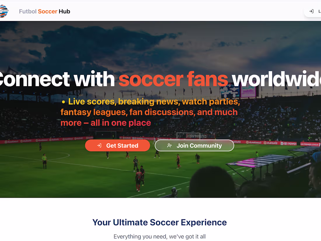 Cover image for SportsFan Hub