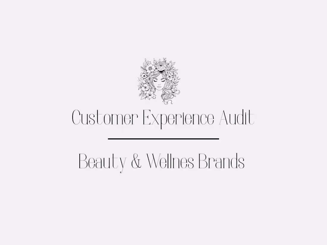Cover image for Customer Experience Audit for Beauty & Wellness Brands