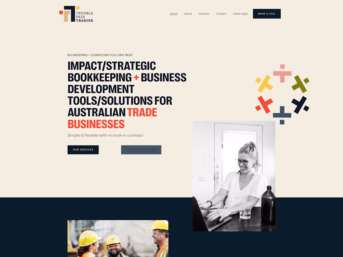 Cover image for Trouble-Free Tradies