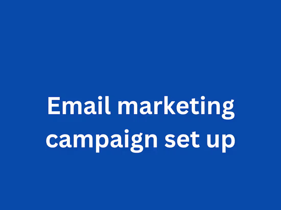 Cover image for I will do visitor magnet email marketing campaign 