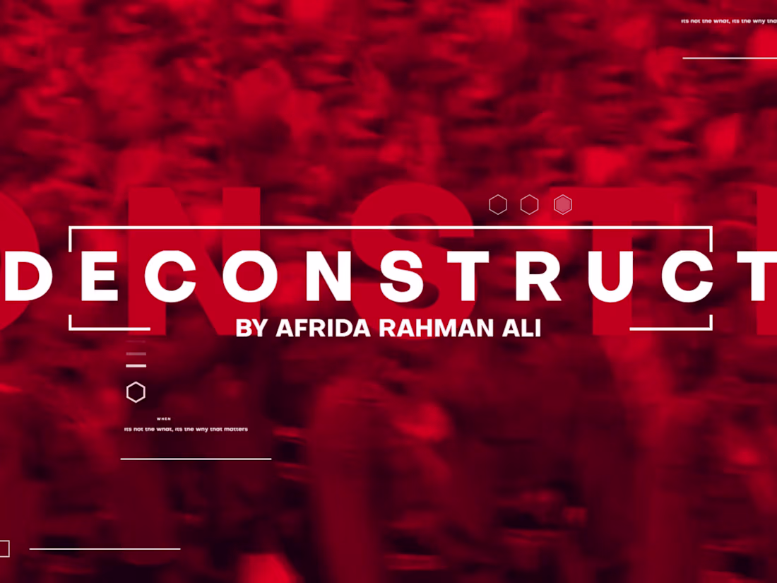Cover image for DECONSTRUCT