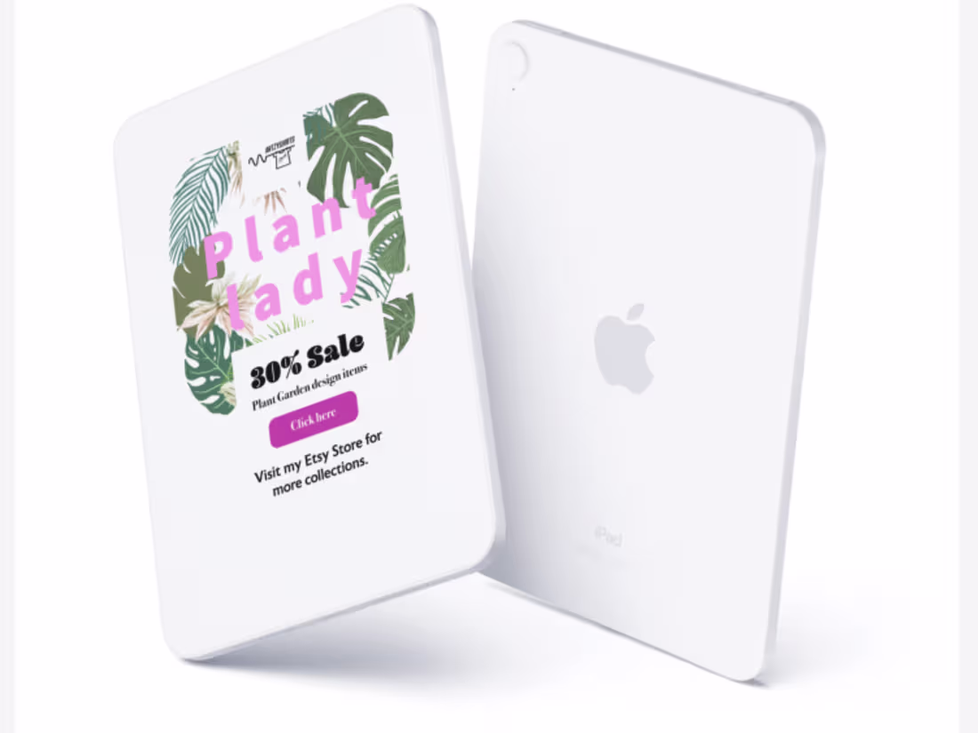 Cover image for Email marketing template design 