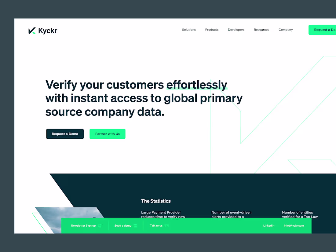 Cover image for KYCKR - Website Redesign