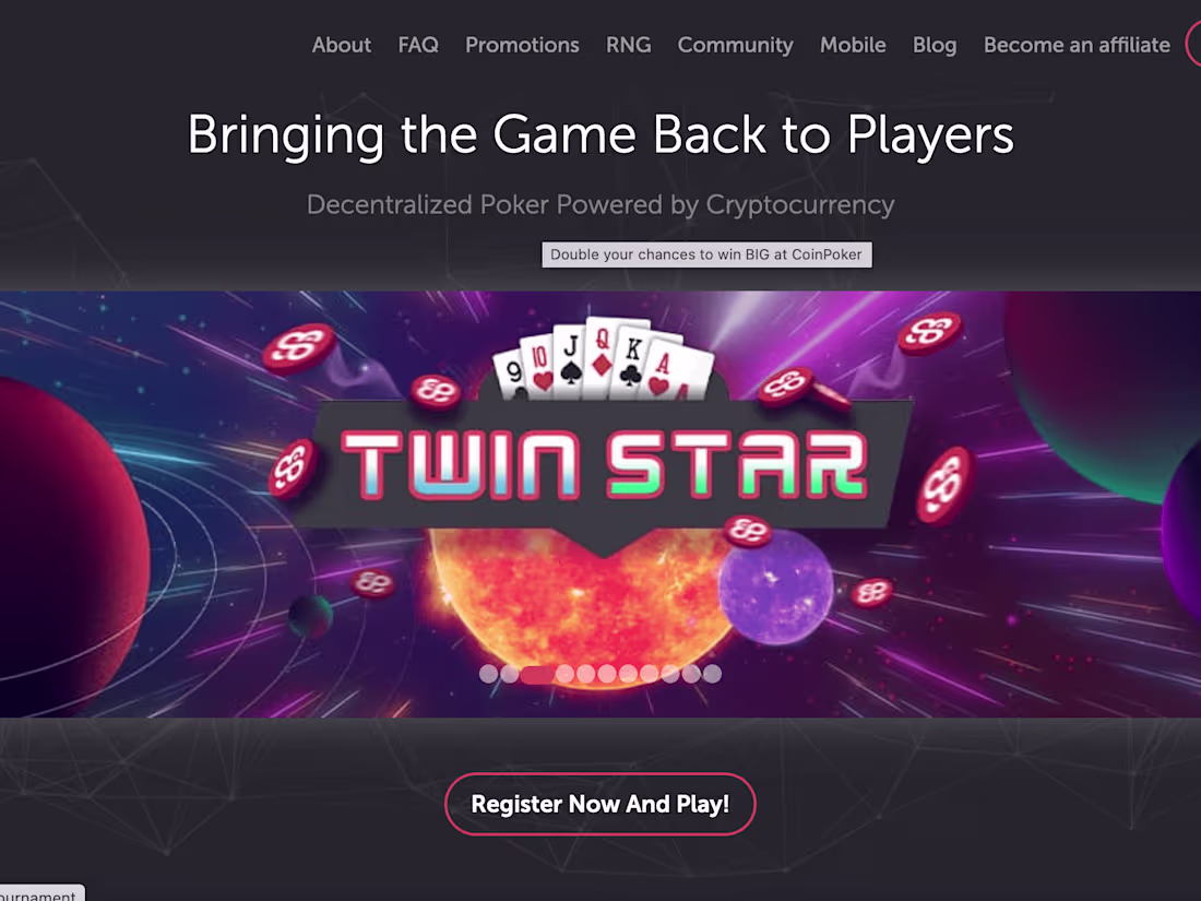 Cover image for Coinpoker