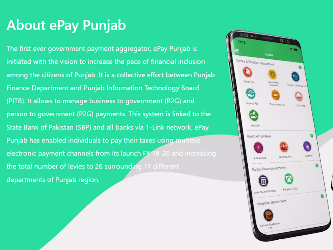 Cover image for ePay Punjab | Seamless Digital Payments | Spring Boot & Angular